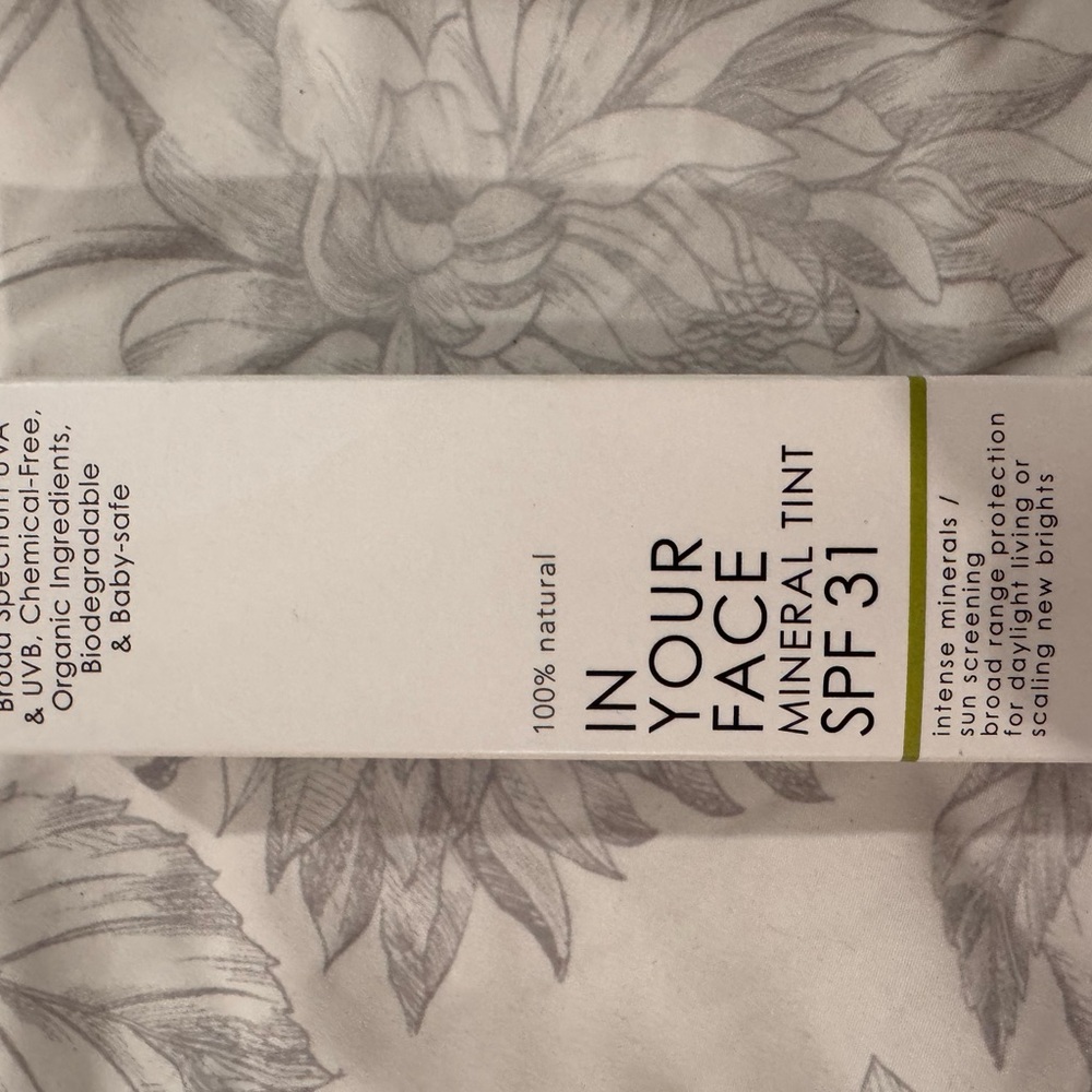 In Your Face Skincare Mineral Tint SPF 31